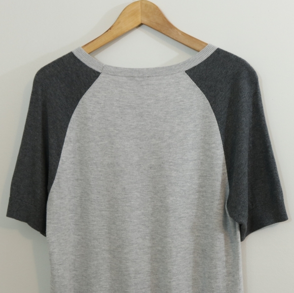 Talbots Cotton Rhinestone Embellished Top - Picture 6 of 8